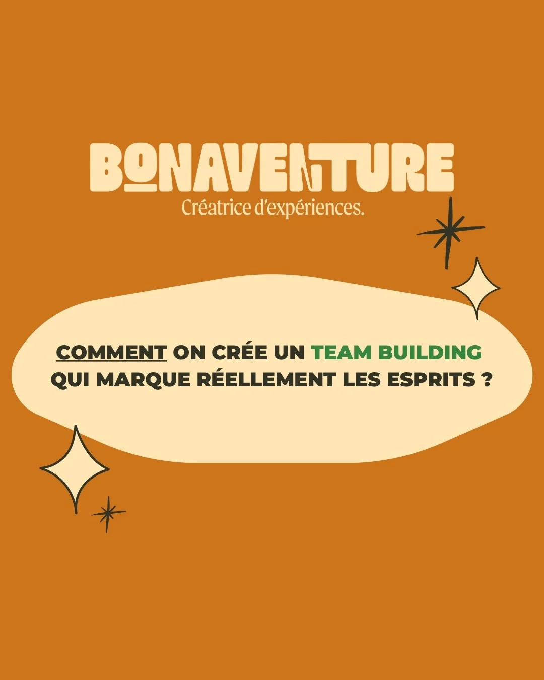Marre des stages de coh&eacute;sion qui se ressemblent tous ? 🥱 

Notre fa&ccedil;on de faire est imagin&eacute;e pour sortir des sentiers battus tout en respectant vos contraintes budg&eacute;taires et temporelles. 

Que ce soit pour 20 ou 200 coll