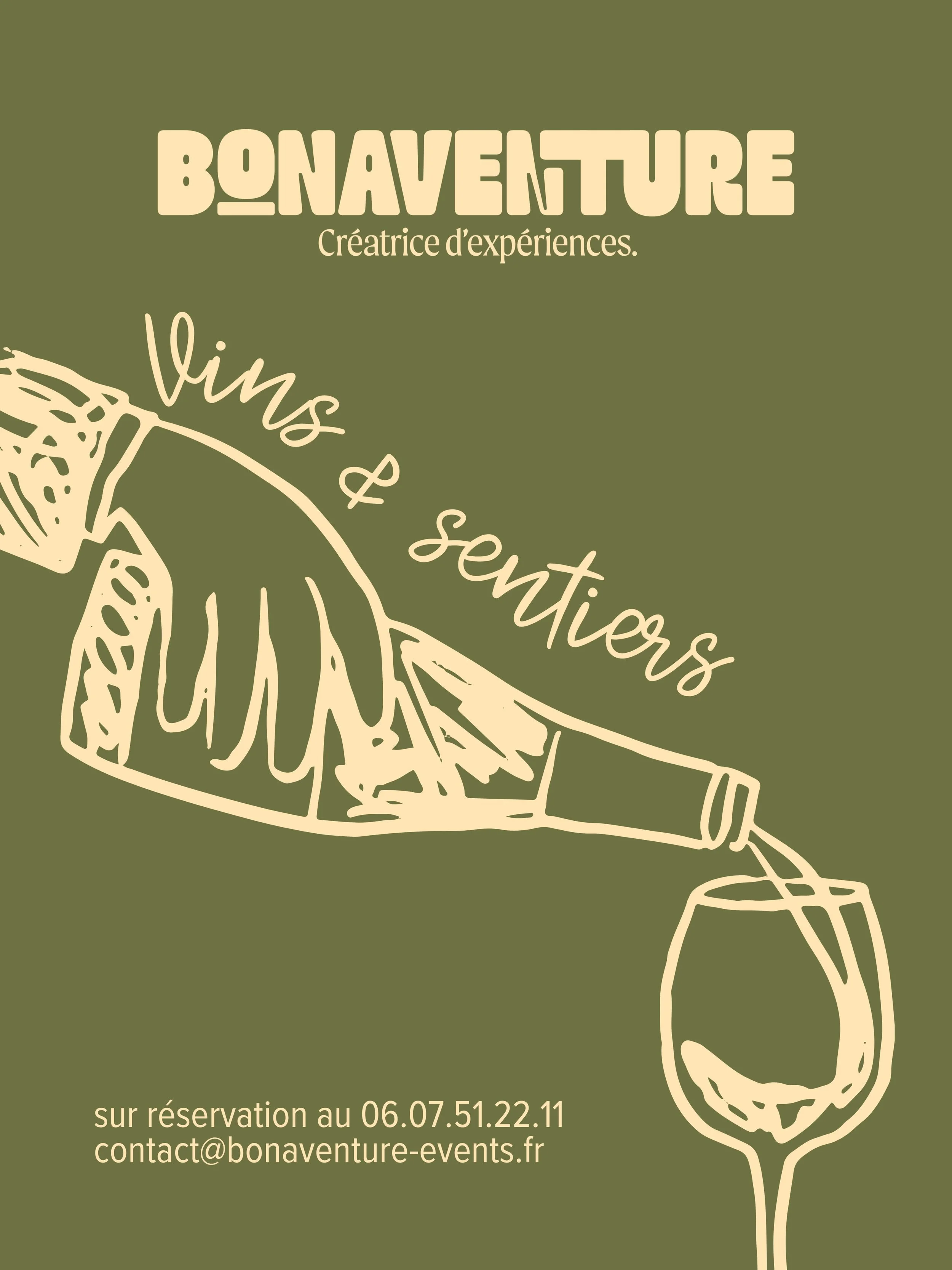 [VINS &amp; SENTIERS]
 Marcher, d&eacute;guster, partager.

On s&rsquo;occupe de tout ! 🥾🍷