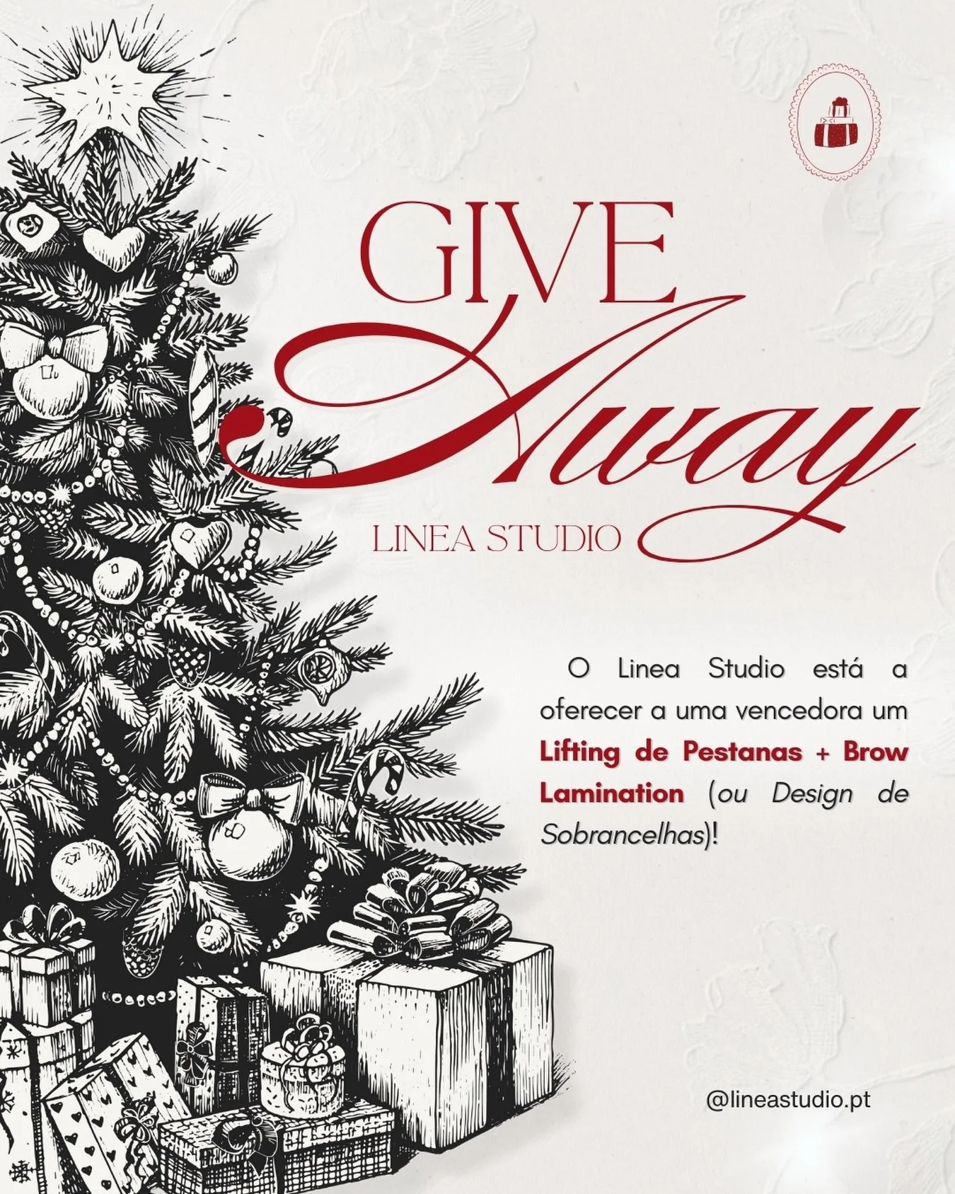 Este Natal, quero agradecer de cora&ccedil;&atilde;o todo o apoio e carinho que tenho recebido desde que comecei esta aventura. 💗

Para celebrar convosco, vou oferecer um Lifting de Pestanas + Brow Lamination (ou Design de Sobrancelhas, caso prefira