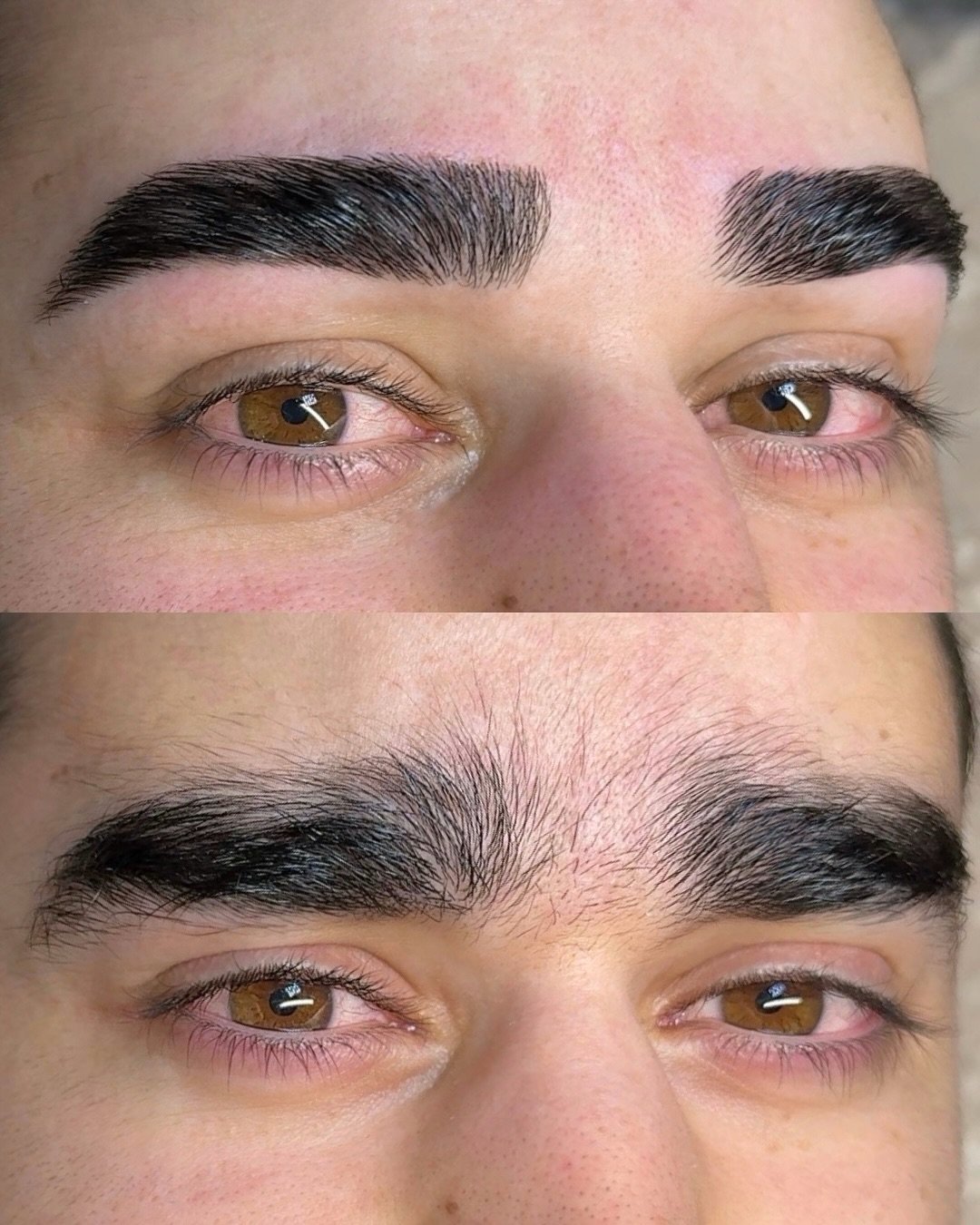 O design de sobrancelhas n&atilde;o faz diferen&ccedil;a?
Aqui est&aacute; a prova de que sim, faz e muita! ✨

Antes t&iacute;nhamos uma sobrancelha sem estrutura, com o in&iacute;cio muito pesado, a fechar o olhar e sem dire&ccedil;&atilde;o nos pel