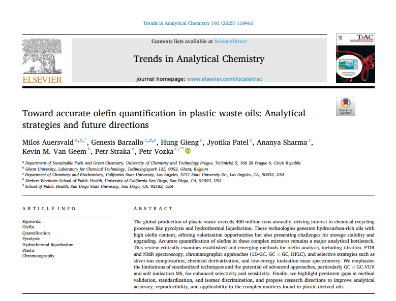 NEW review in TRAC
