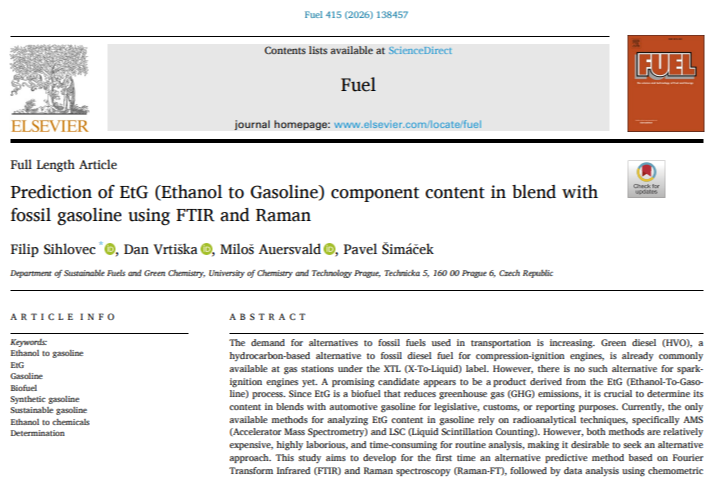 NEW publication in Fuel