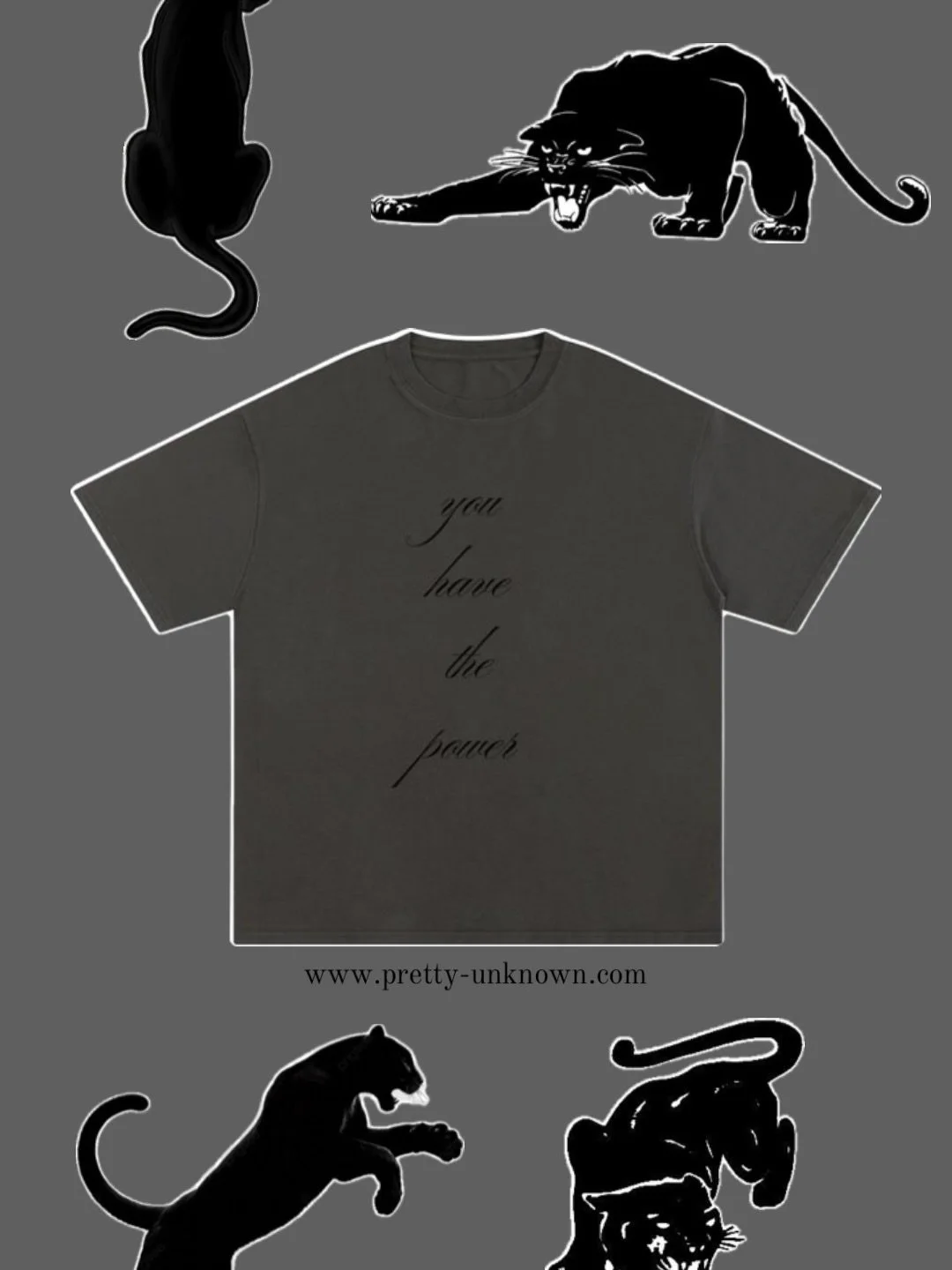 YOU HAVE THE POWER T-SHIRT 🐅🐆🦓🐍 who's your spirit animal?

#ootd #fashion #brand #shirt #tshirt