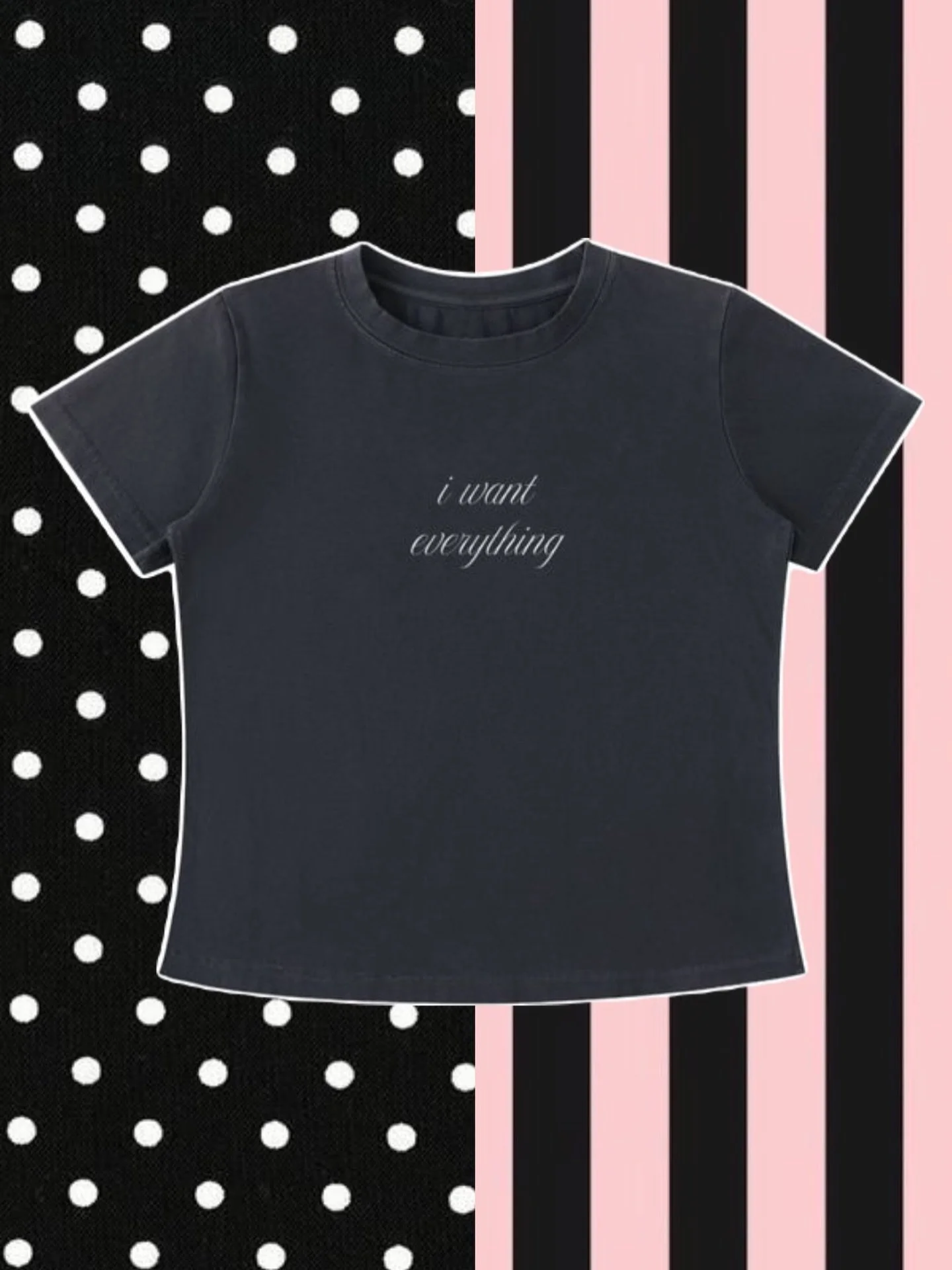 I WANT EVERYTHING T-SHIRT 🩶🩶🩶🩶🩶

#ootd #outfit #fashion #tshirt #branddesign
