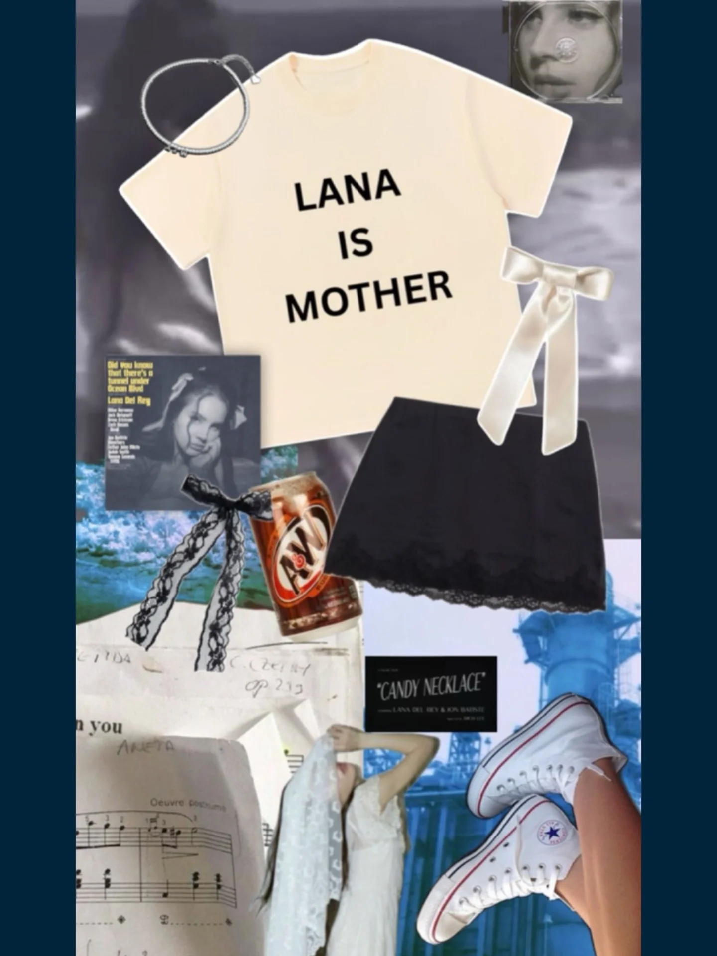 dykttatuob inspired outfit with our lana tshirt 🌊

#lanadelrey #dykttatuob #styled #ootd