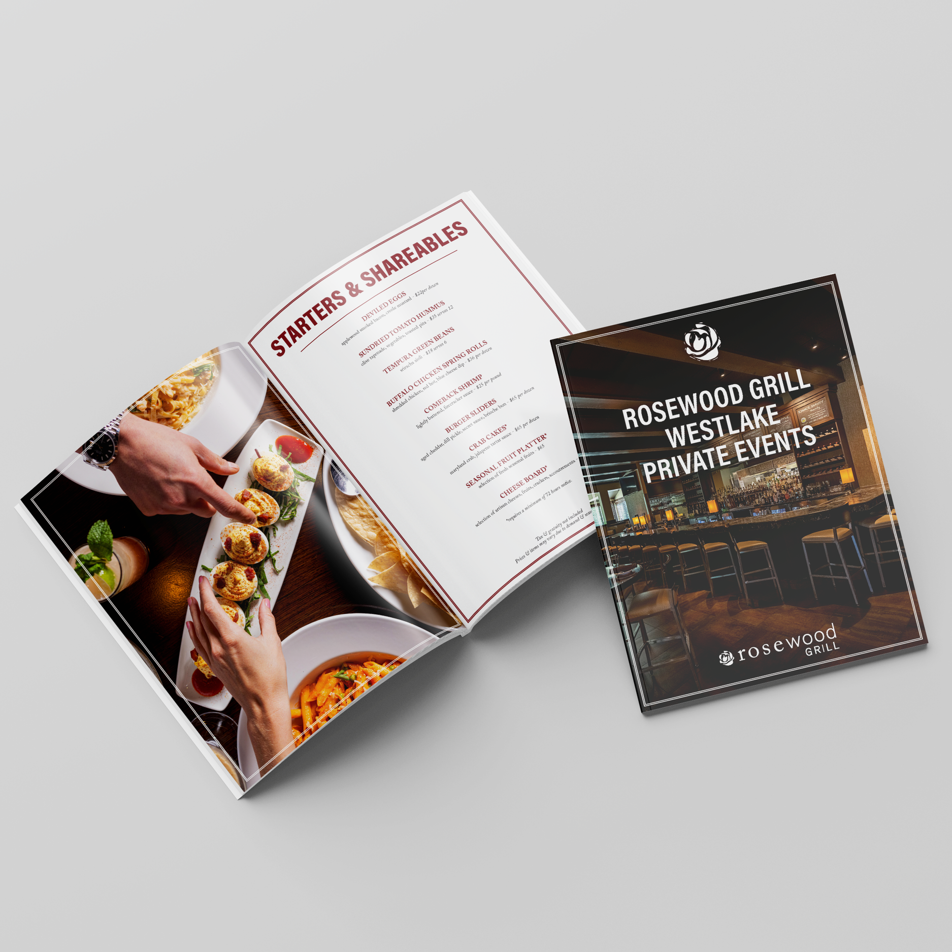 Event Menu Books
