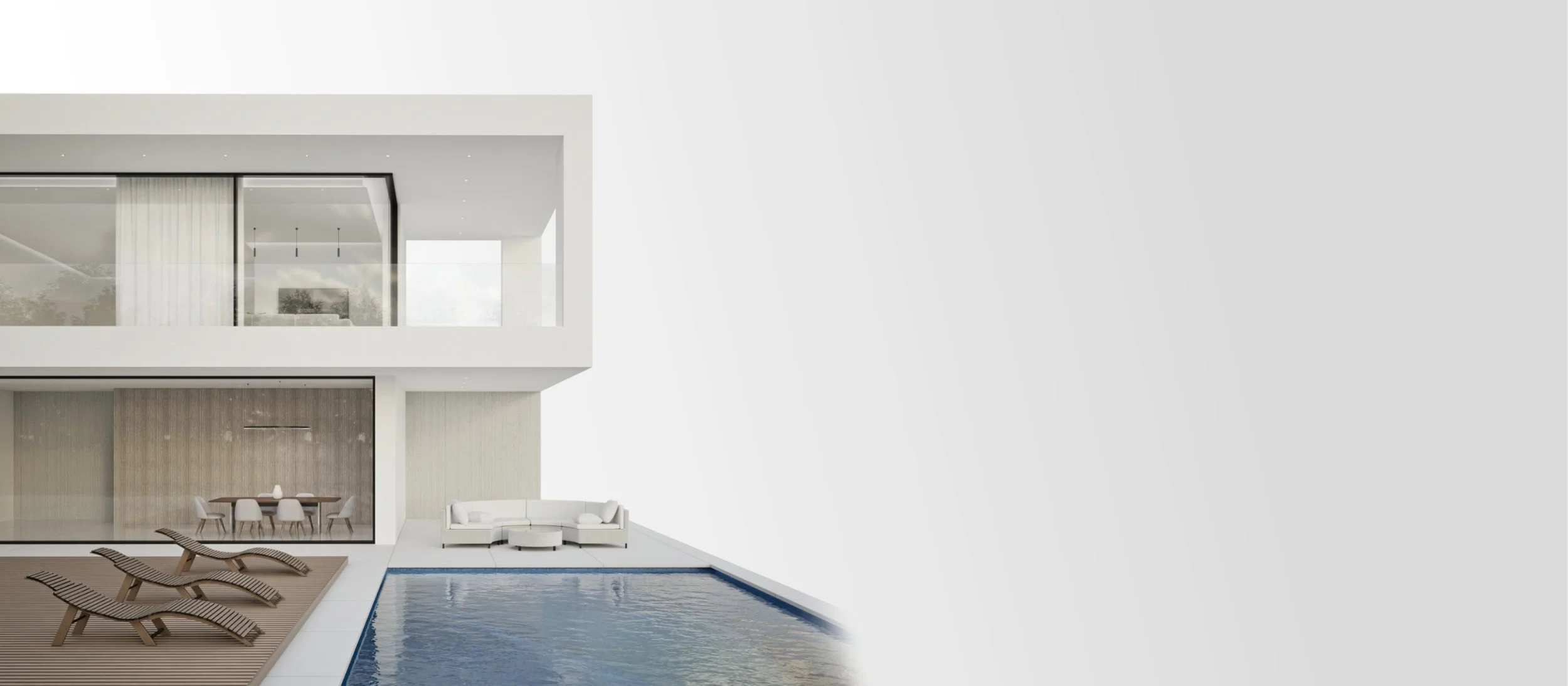 Progetto casa con piscina San benedetto del Tronto