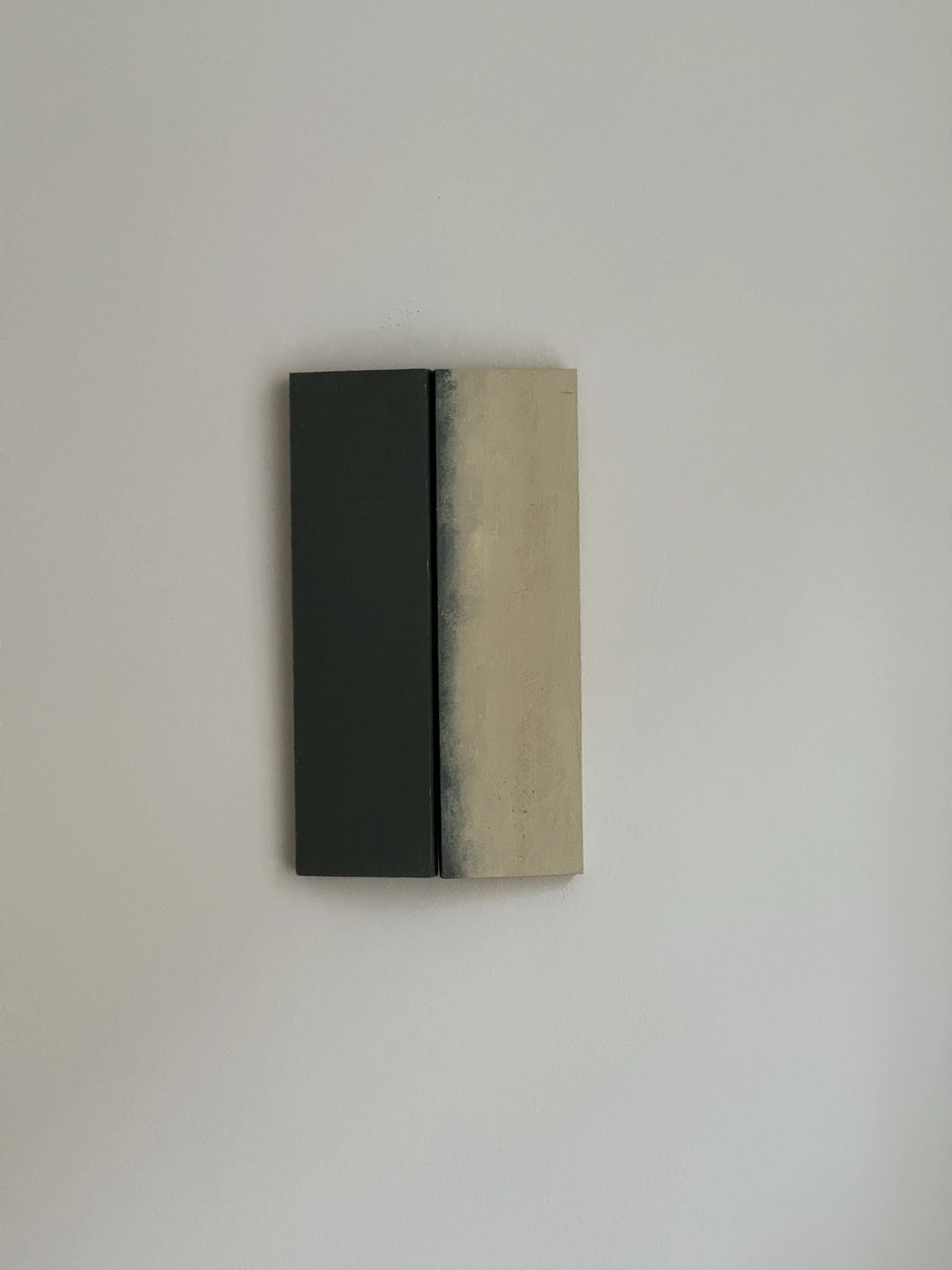 FISSURE • Acrylic on reclaimed wood • 20 x 35 cm • €150 / 1120 dkk • Available (Contact for purchase) • Price incl VAT ex shipping and insurance