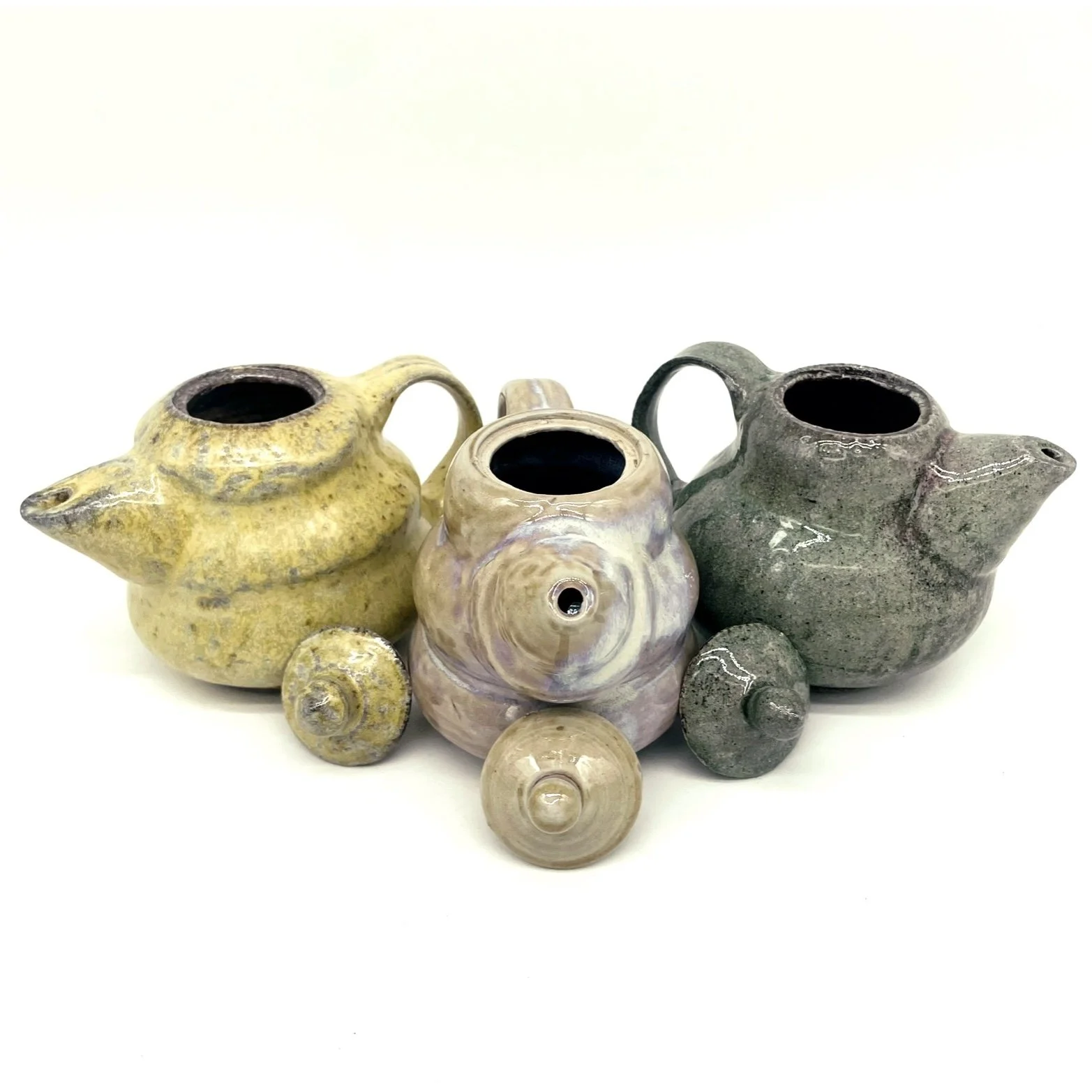Salt Fired Teapots, Fall 2024