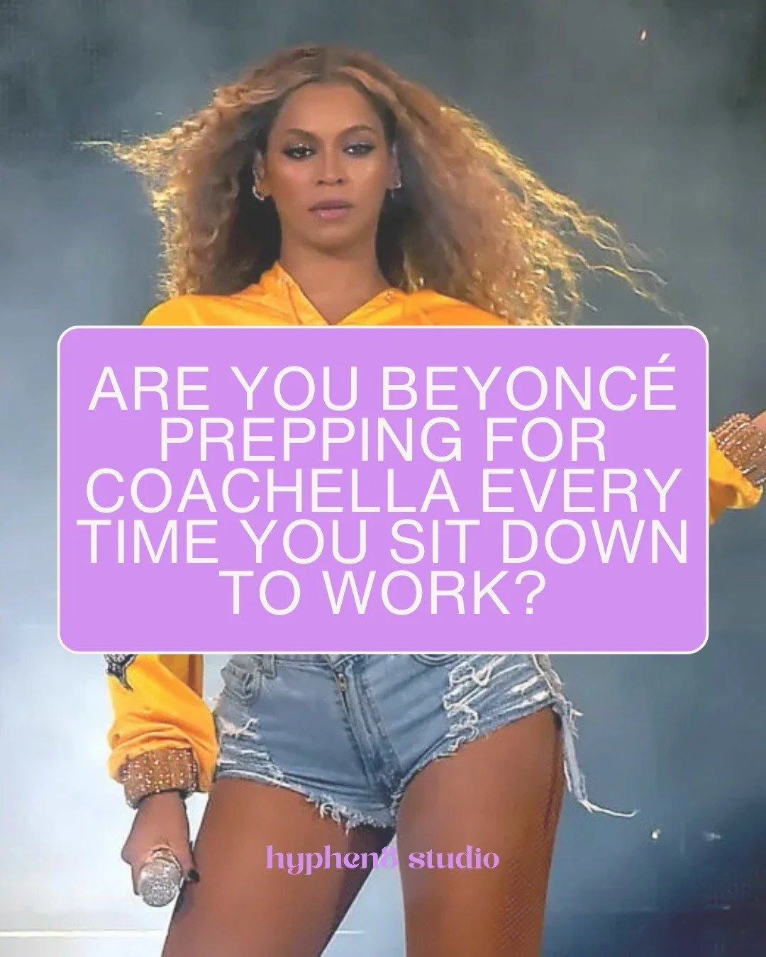 If you think this post is about Beyonc&eacute; then you missed the point.

#creativebusinessworkflow #systemsthinking