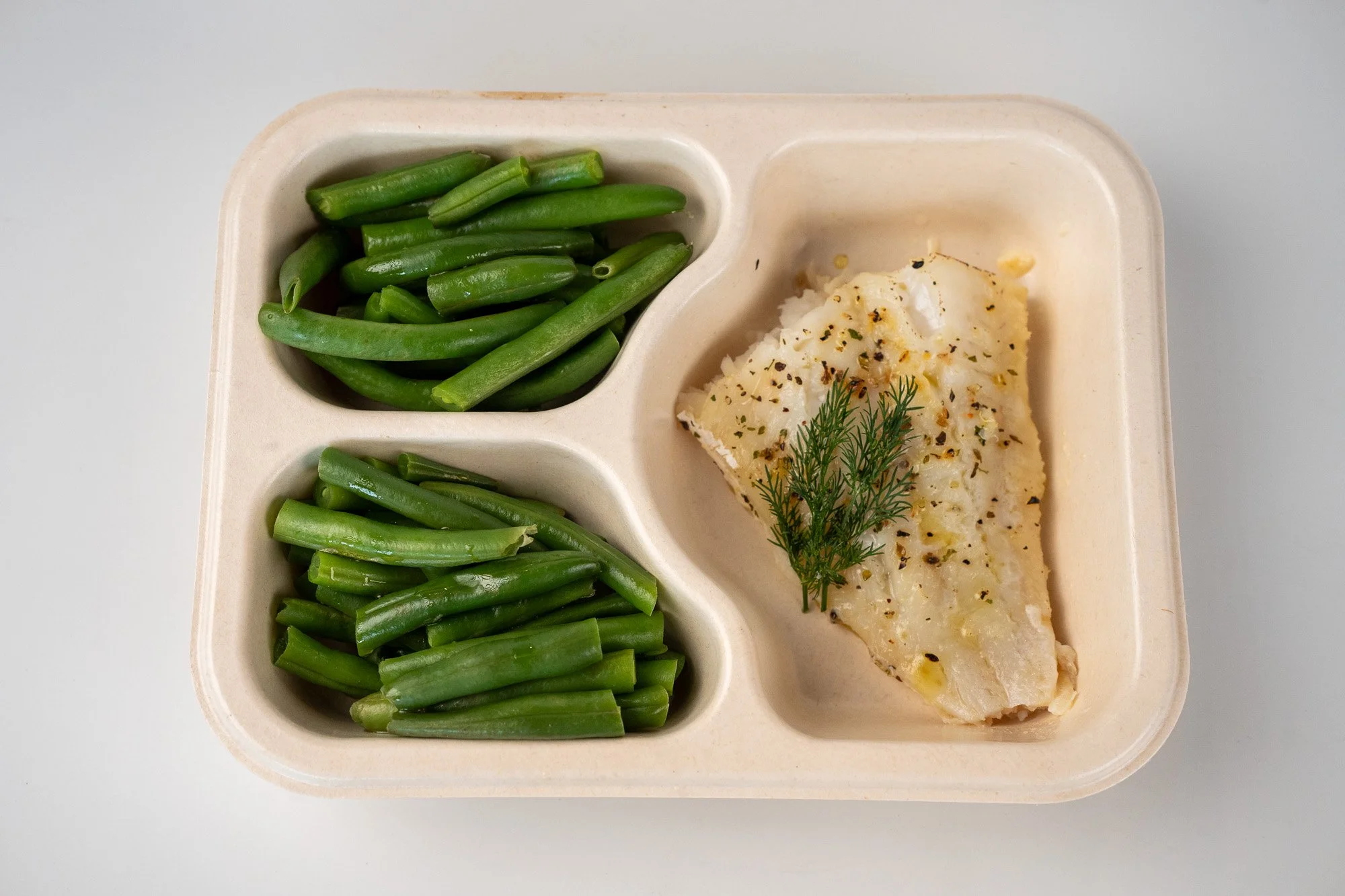 Cod with Herbs & Green Beans