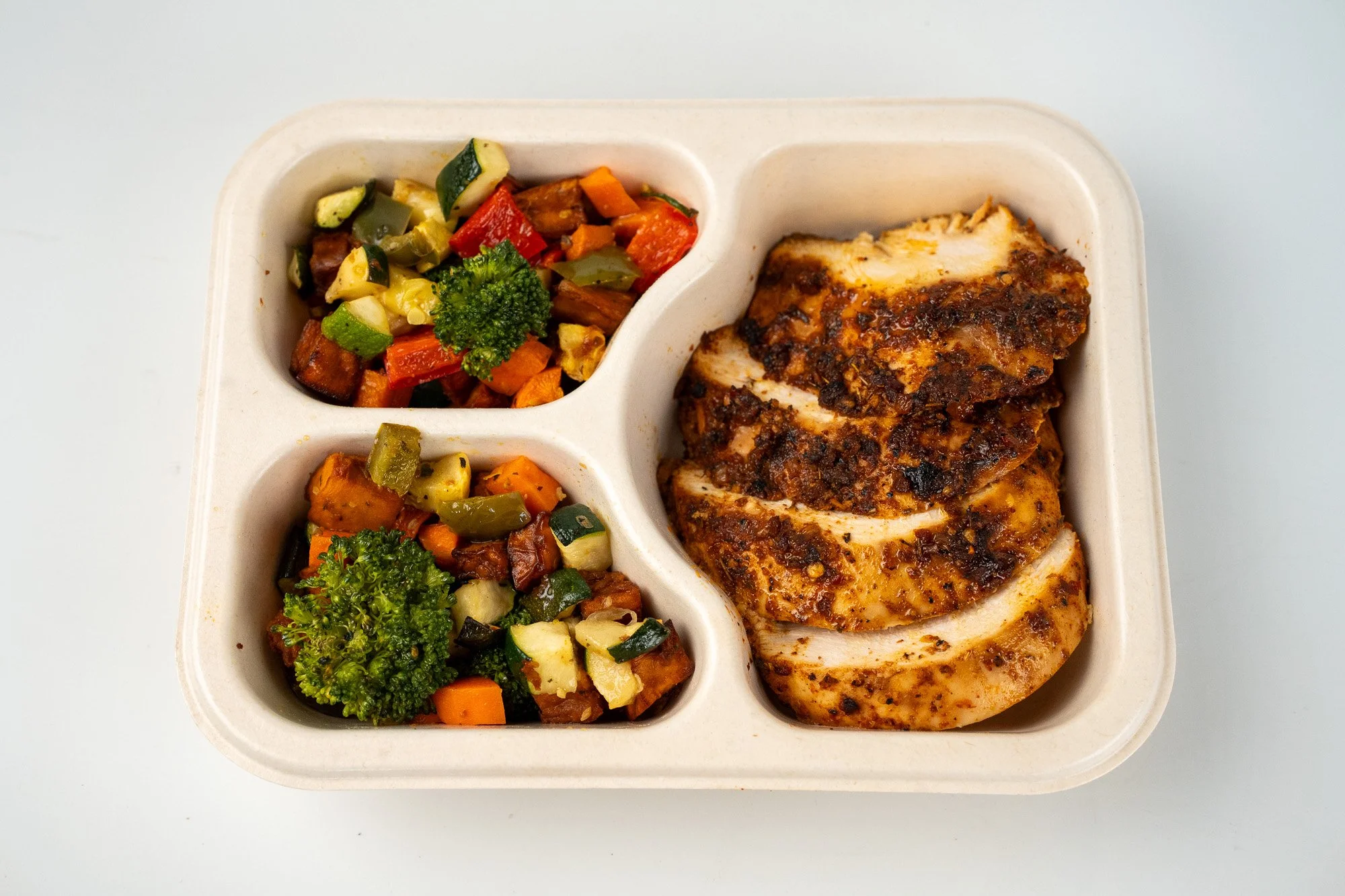 Chili-Lime Chicken with Roasted Vegetables