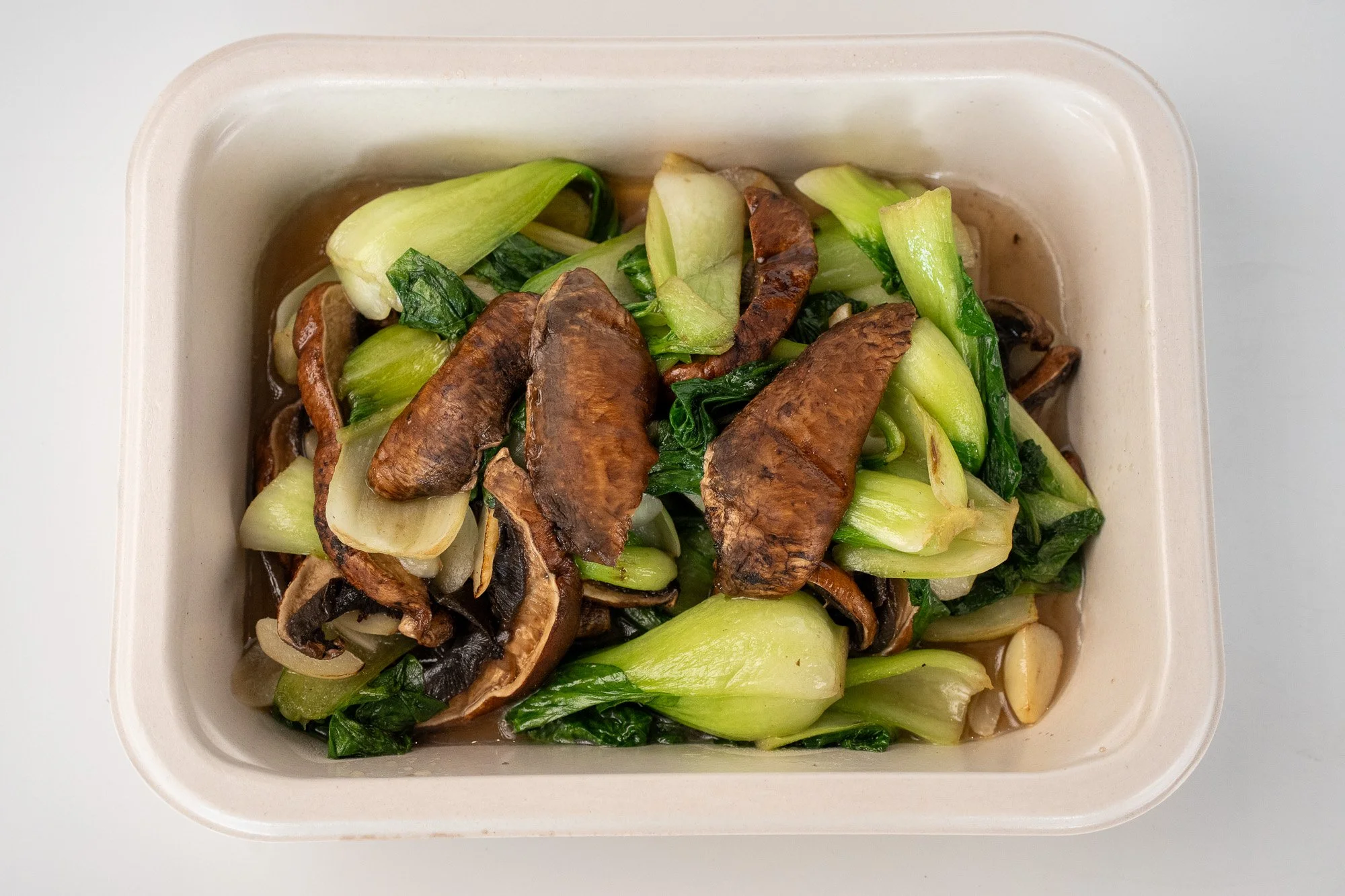 Bok Choy & Shiitake Stir Fry