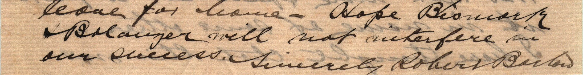 Hope Bismark & Bolanger will not interfere in our success