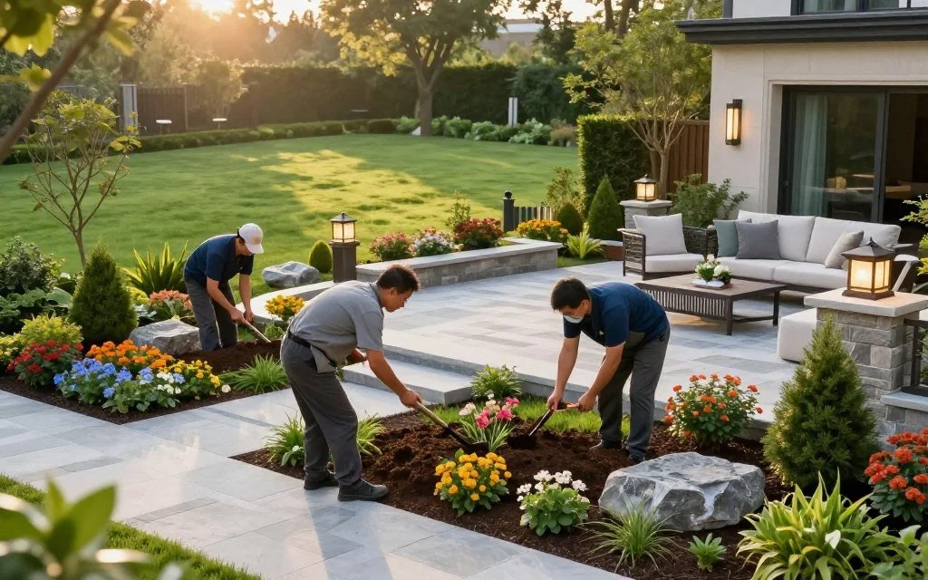 From Mud to Masterpiece: Solving Drainage with Landscaping and Hardscape
