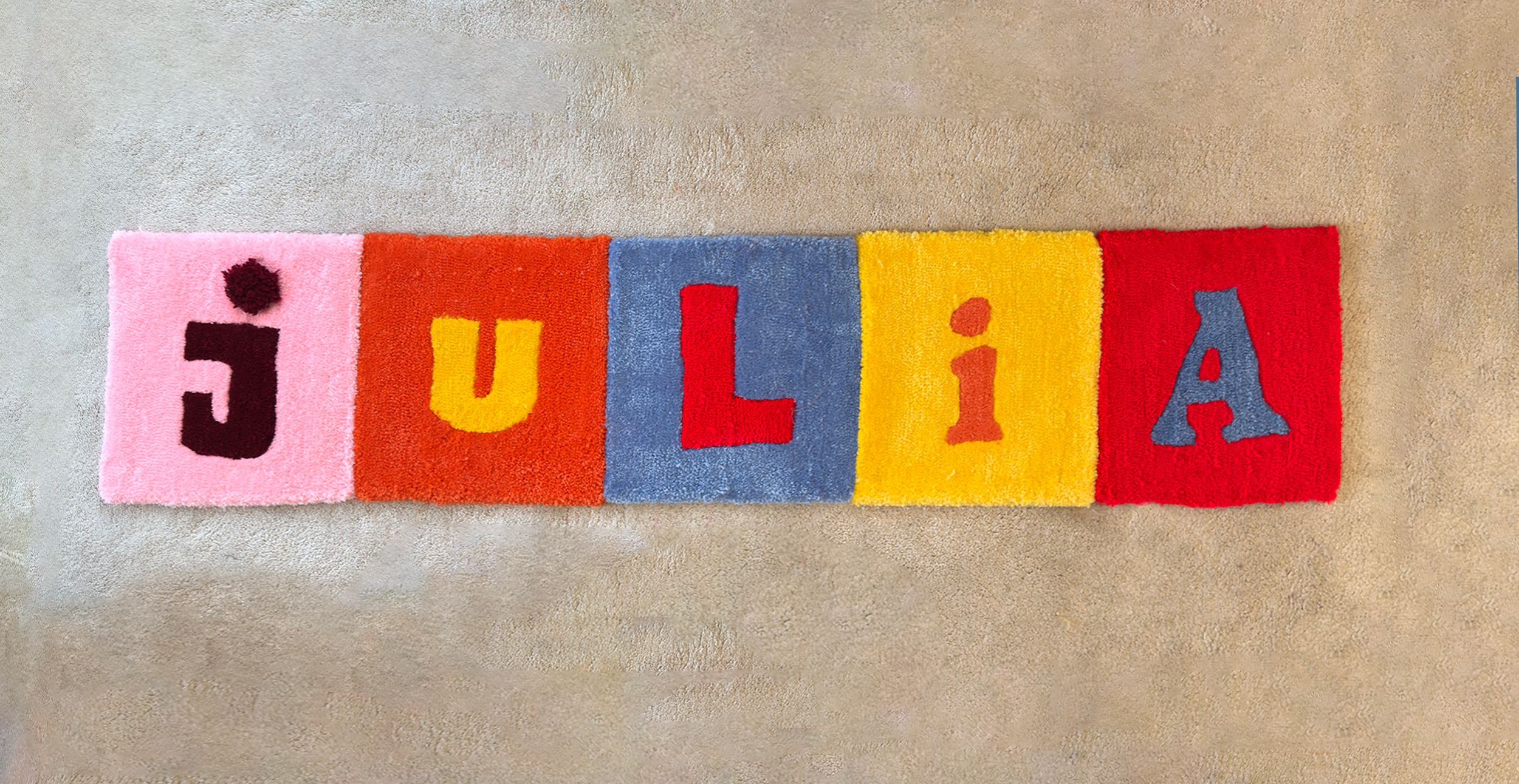 5 alfombras L para jugar con ellas