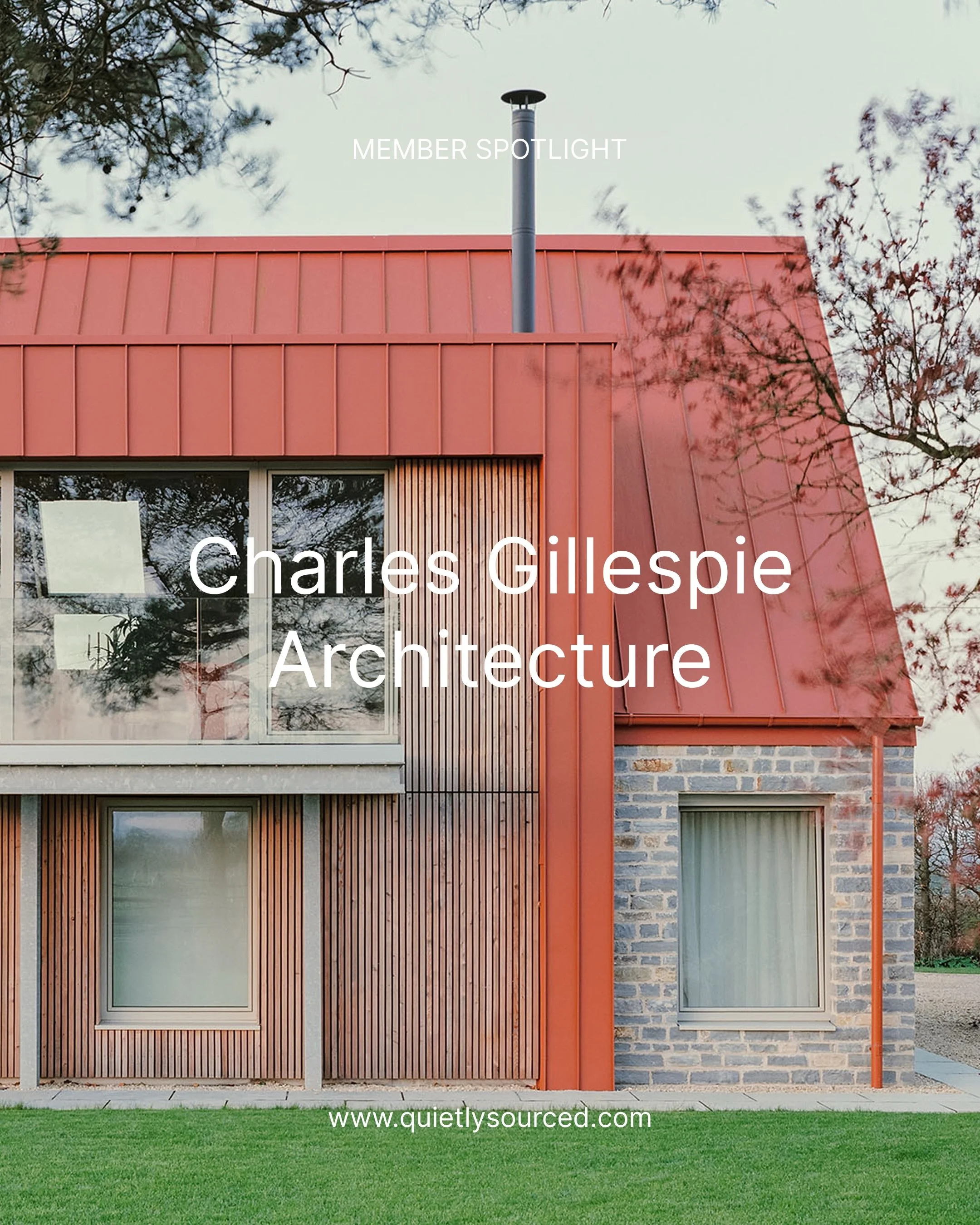 QS MEMBER SPOTLIGHT: @charlesgillespiearchitecture 

&ldquo;We have established a considered portfolio of contemporary residential and commercial architecture across Somerset, the South West and the wider UK. Environmentally led, people-focused desig