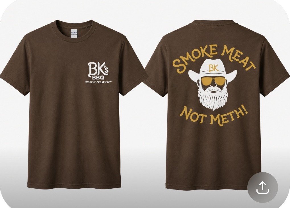 Smoke Meat Not Meth - Brown.jpeg