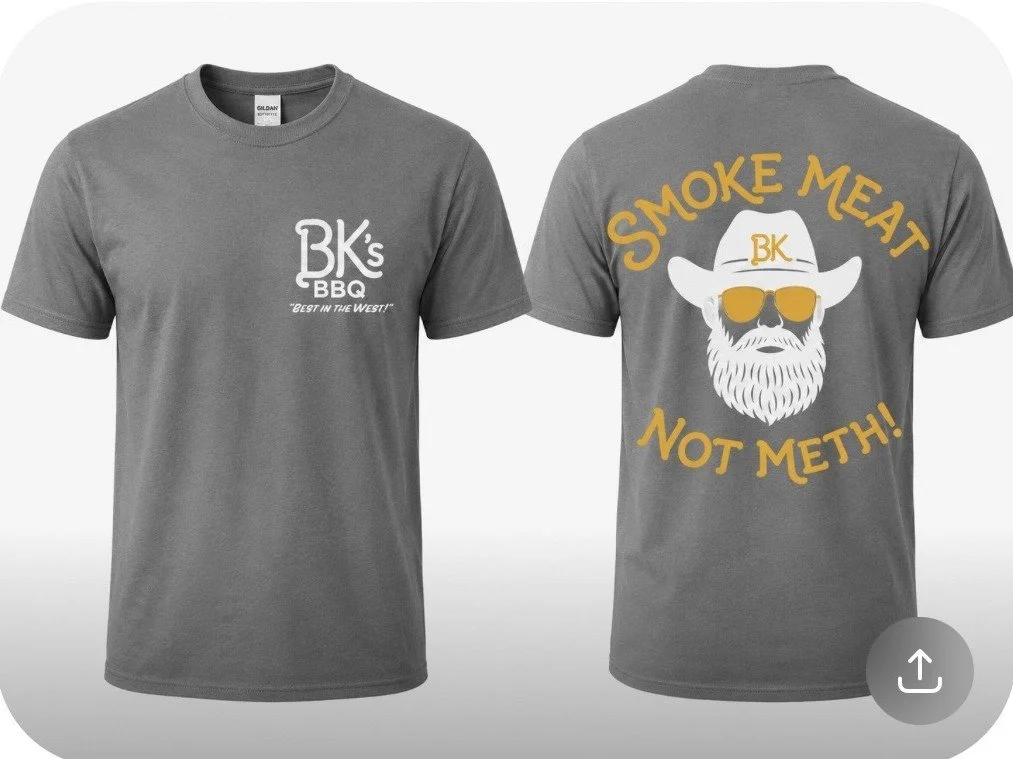 Smoke Meat Not Meth - Gray.jpeg