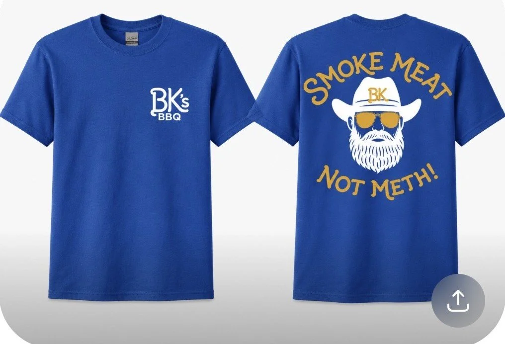 Smoke Meat Not Meth - Royal Blue.jpeg