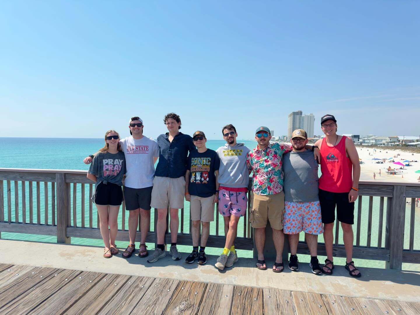 We had a fun night three of Beach Reach!

The team took on pier park, ran shuttles, shared the gospel, and capped it with some Waffle House at 3 am! 

#beachreach #gospel #jsu #jaxstate