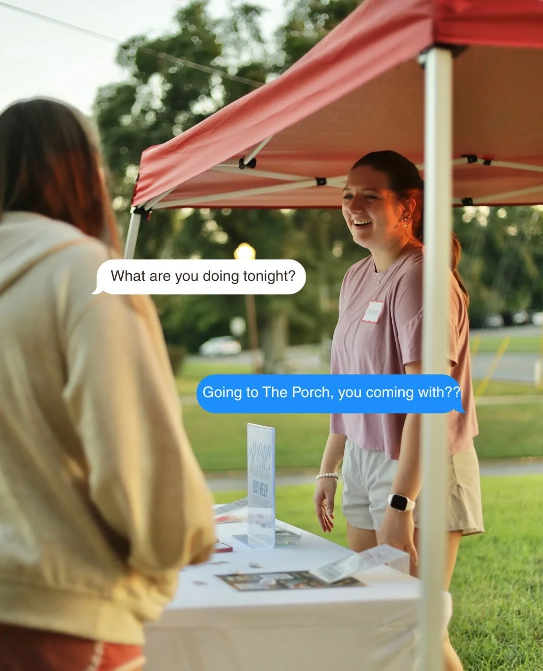 Tuesday nights are best spent at The Porch!!! 

Join us TONIGHT as we worship together, build community, and grow closer to the Lord!! 

⏱️ 7:00
📍801 Pelham Rd N

See you there!!

#theporch #jaxstate #bcm #worship #community
