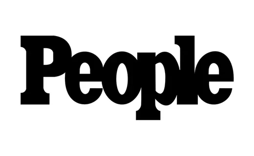 The word 'People' in bold black font on a white background.