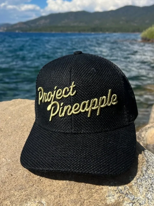 Olive Script Trucker