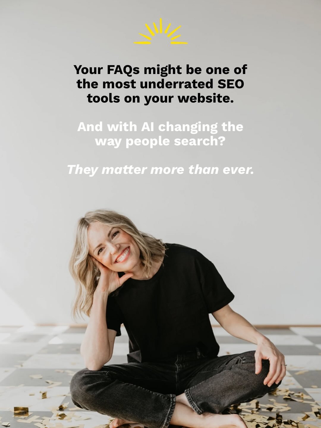 Your FAQ section might be doing more for your business than you think. 😉