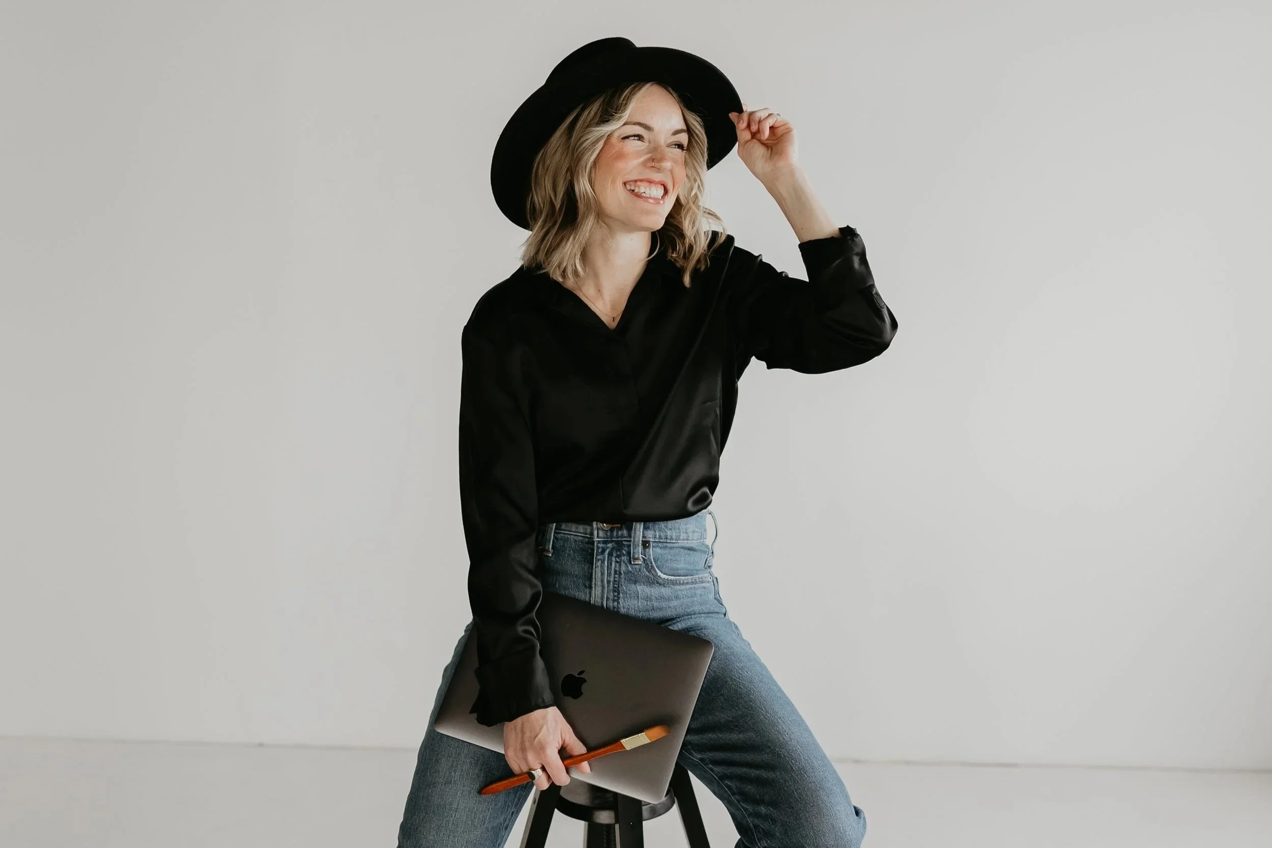 Brand photo of Kirsten Johnson, founder of Reverie Creative Agency in Arizona.