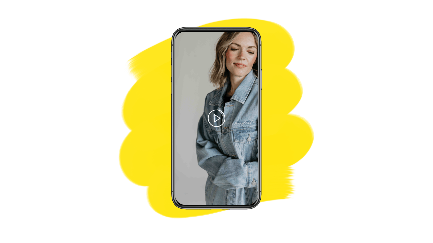 Videography for small business in Arizona, displayed on smart phone.