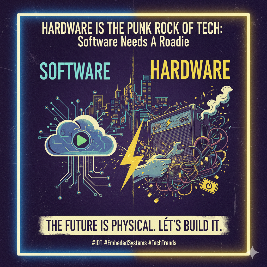 The Physical Reality: Why Software Needs a "Hardware Roadie"