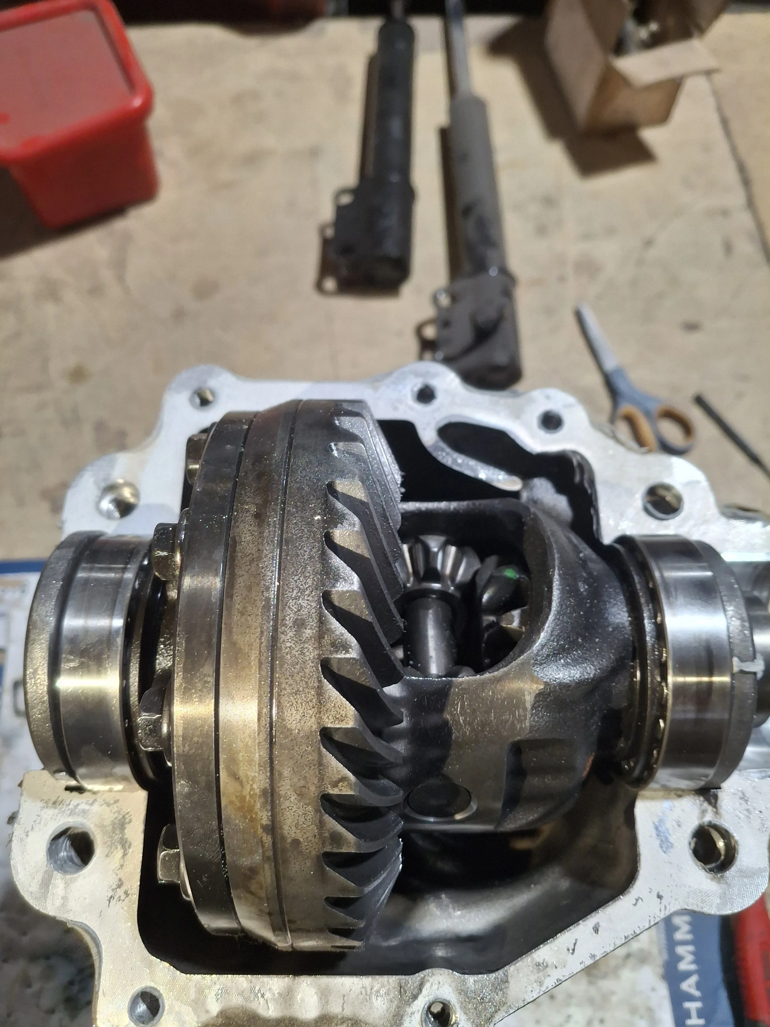 Rear end service and replacment