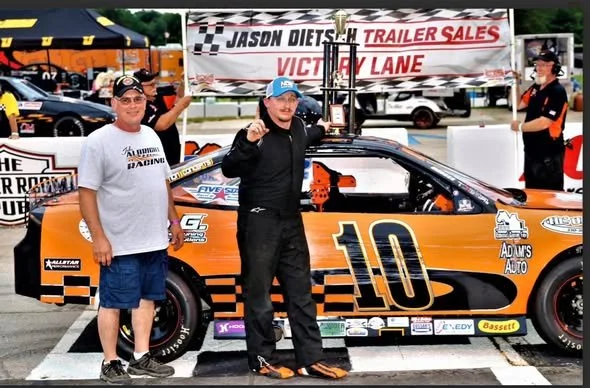 Jake Albright win at Salem speedway