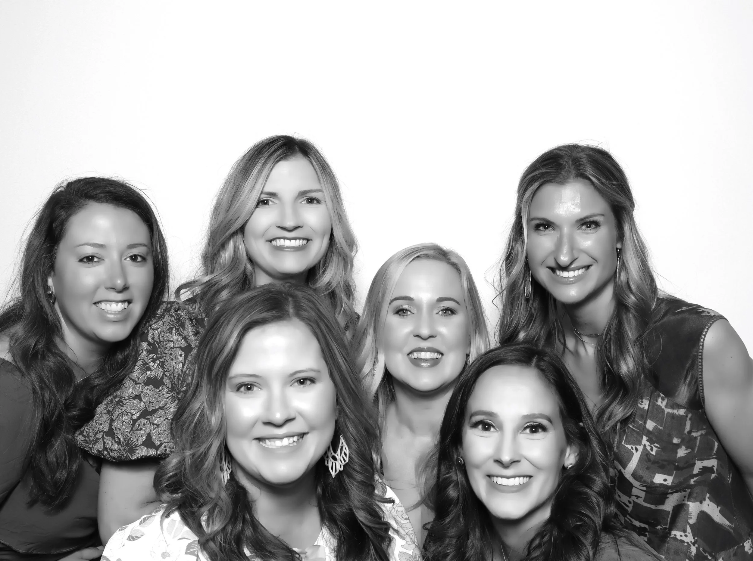 Black and White Glam Photo Booth Fort Worth