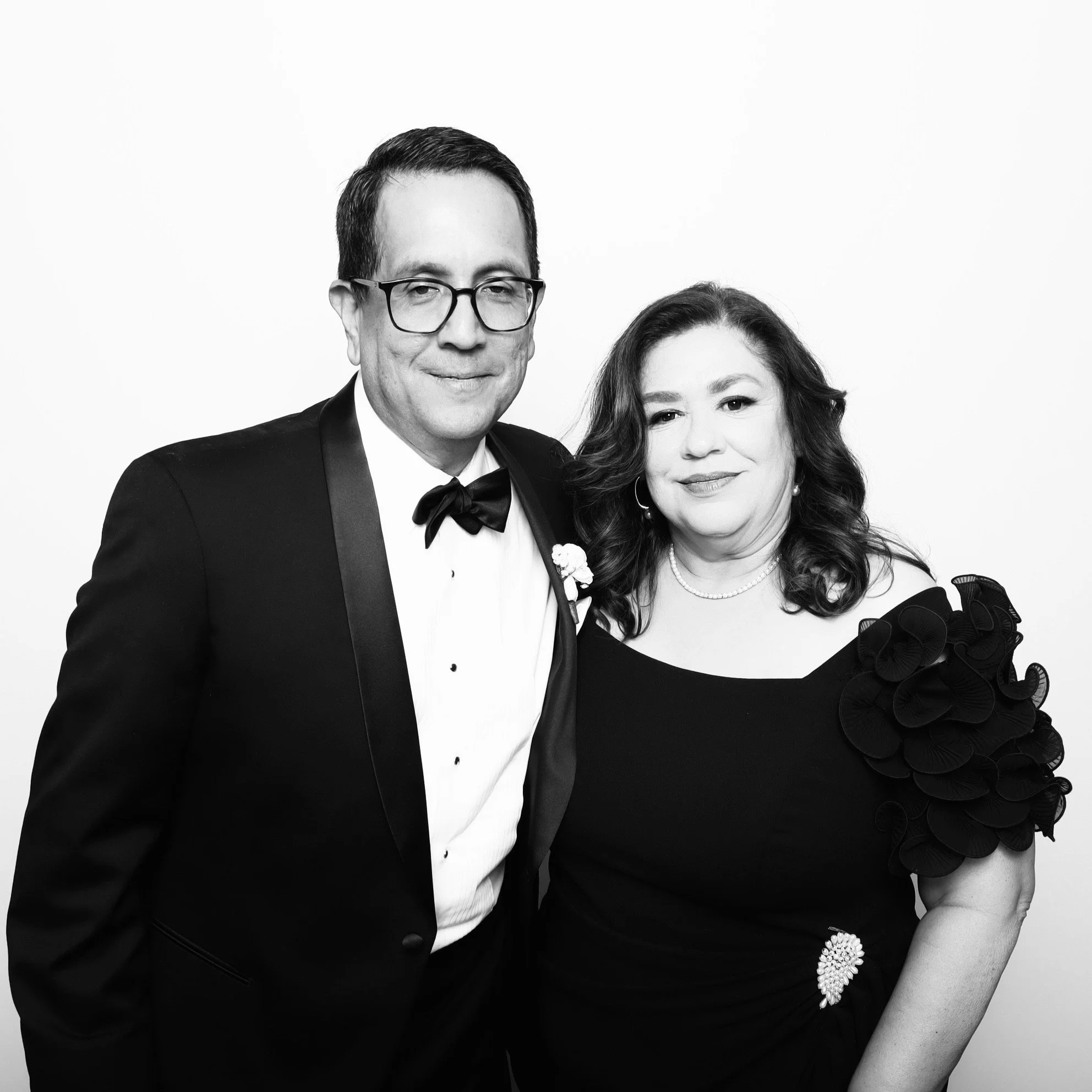 Fort Worth Photo Booth Company setup at a formal fundraiser gala at the Omni Dallas Hotel