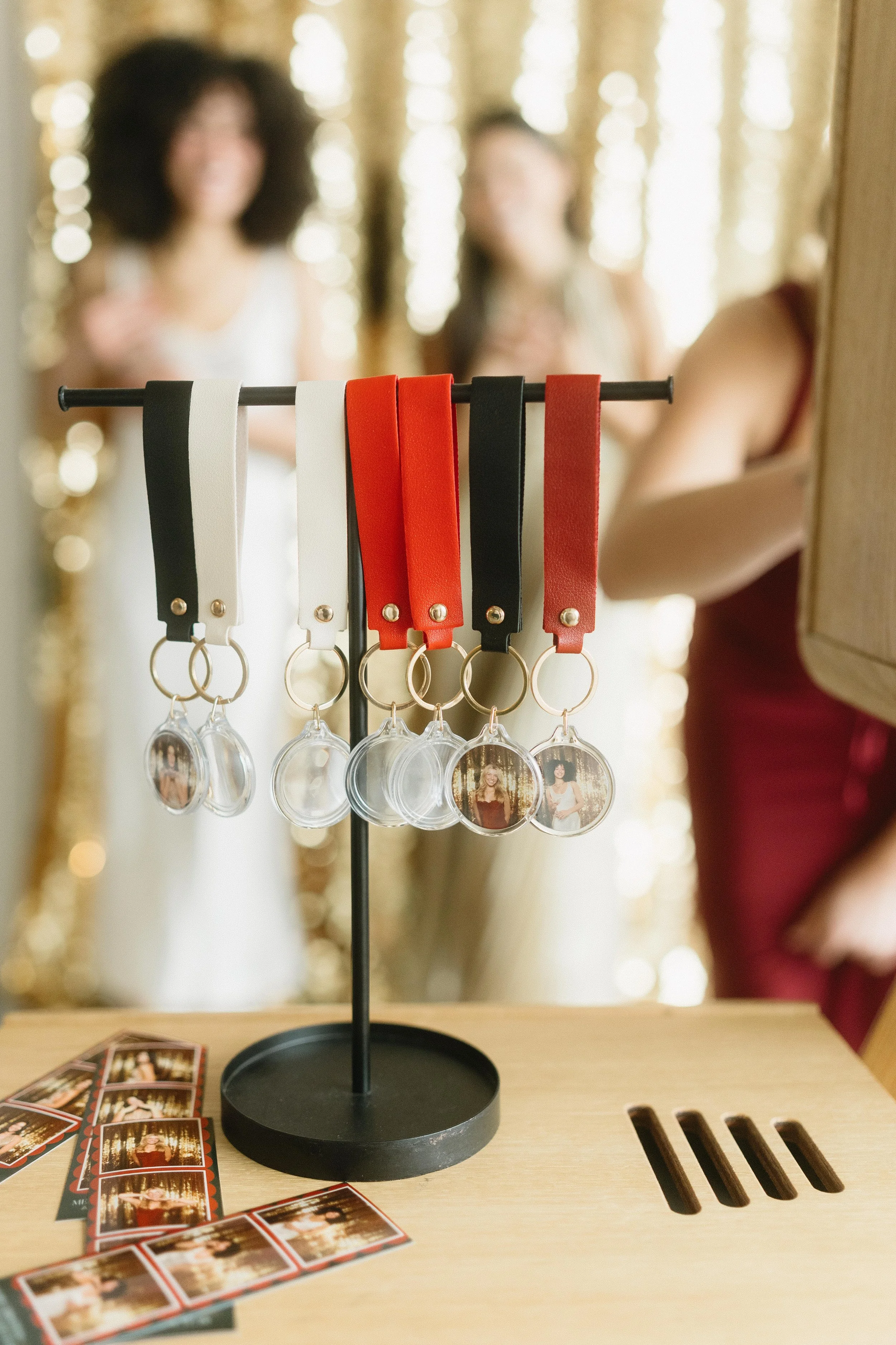 Photo keychain keepsakes