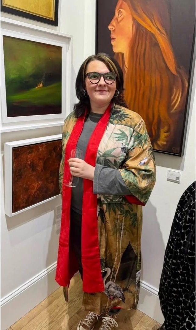 opening night of the Sixteen Gallery Collective Curated Exhibition (January 2026)