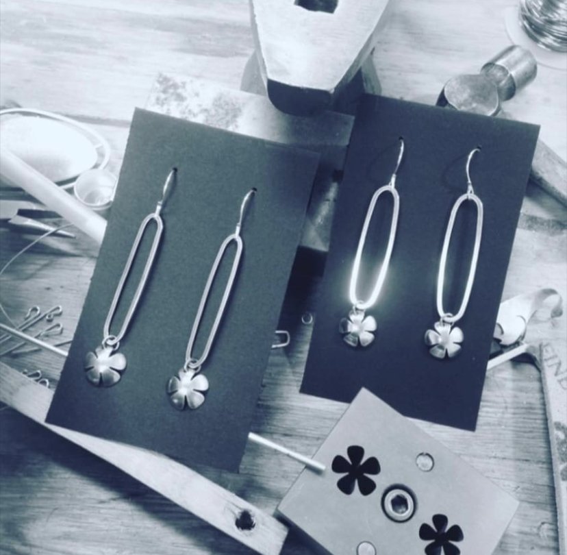 flower drop earring b&w.JPEG