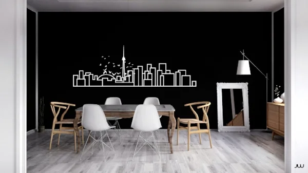 Large-scale wall decal by Ave Maria Abellanosa