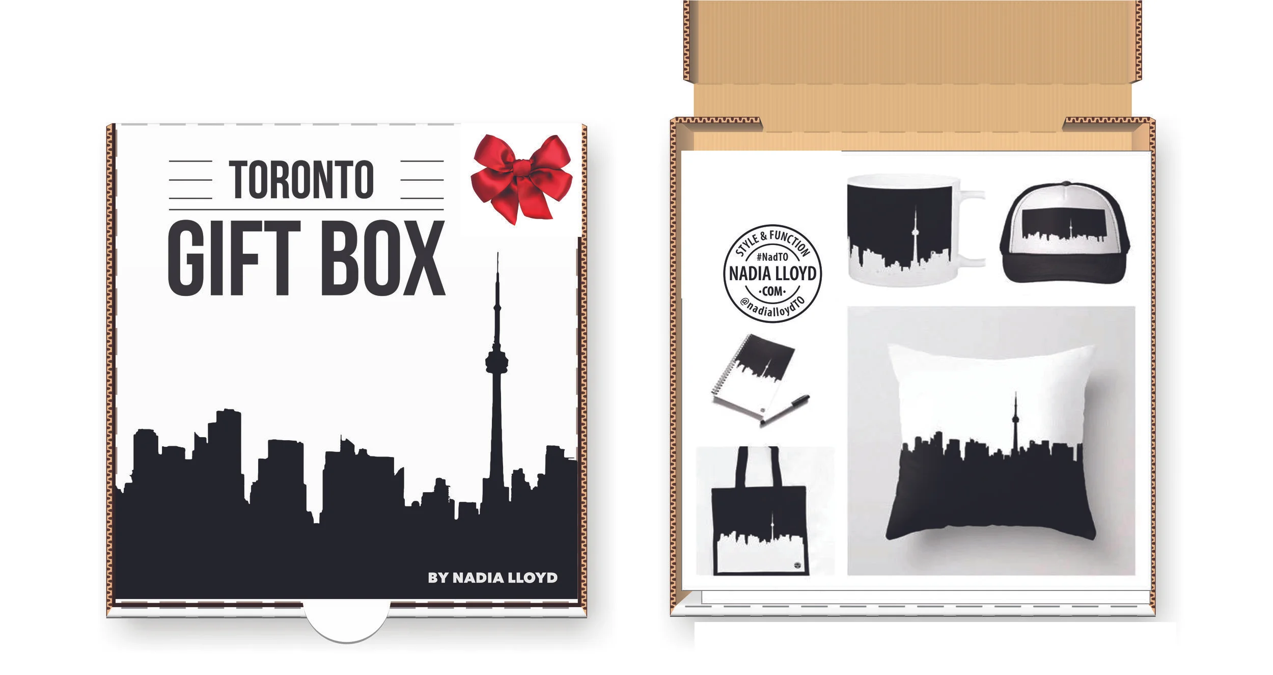 Toronto Gift Box by Nadia Lloyd www.nadialloyd.com