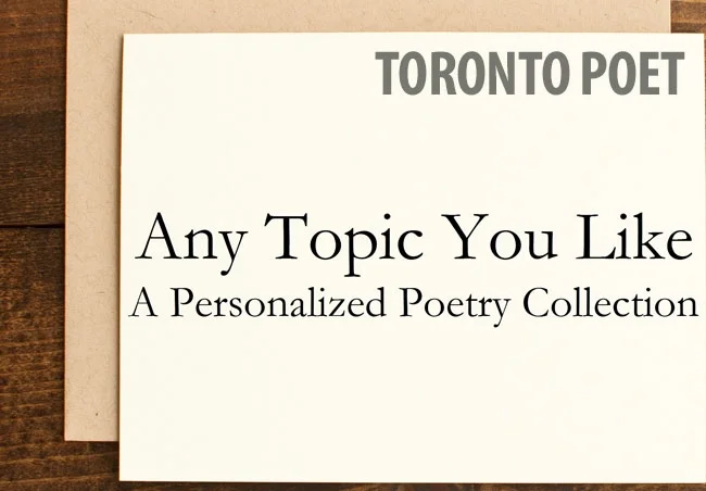 Alan Bo, Toronto poet