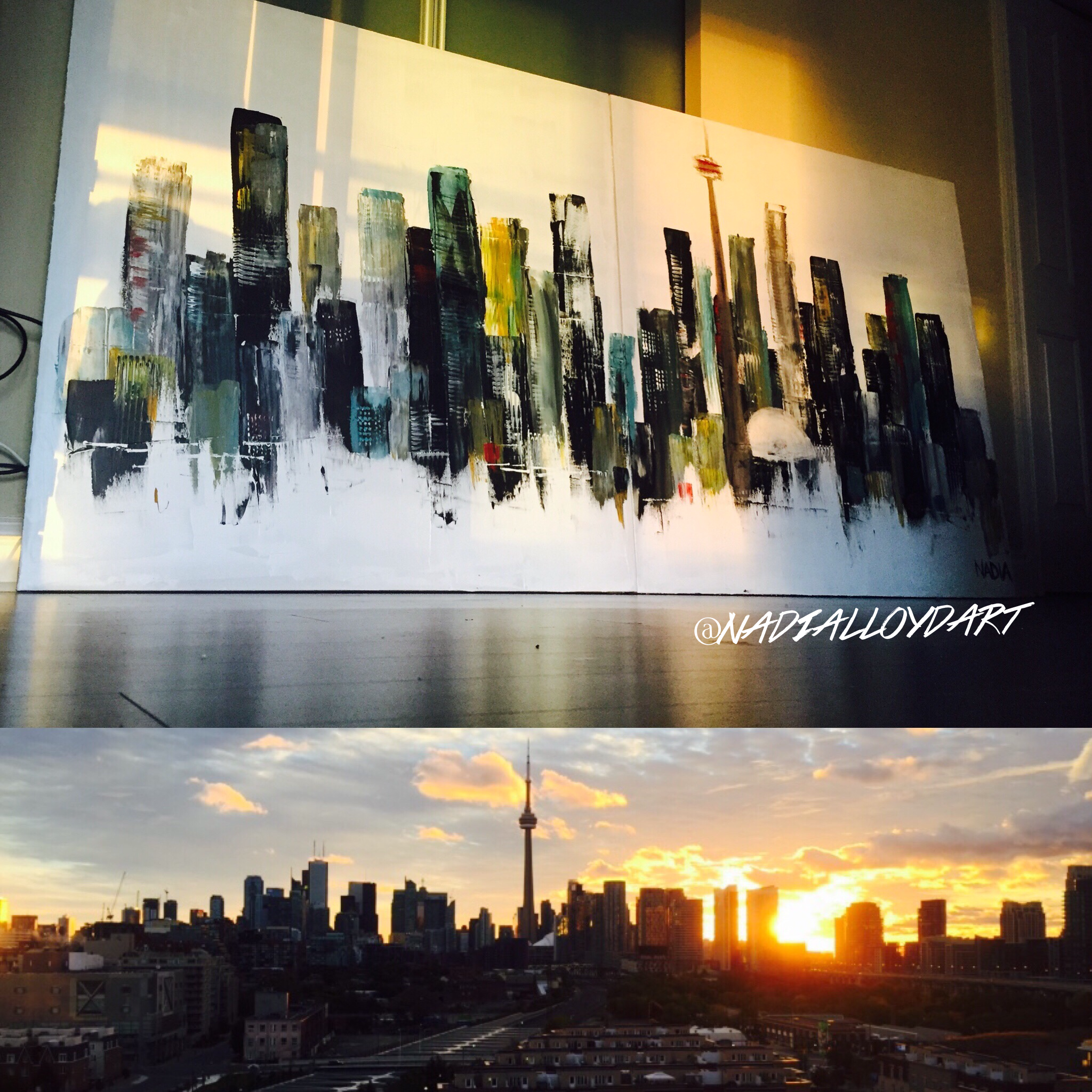 Painting and photography by Nadia Lloyd 