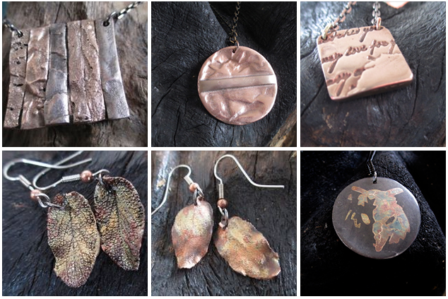 Inside the studio...what a creative transformation of metal clay!  