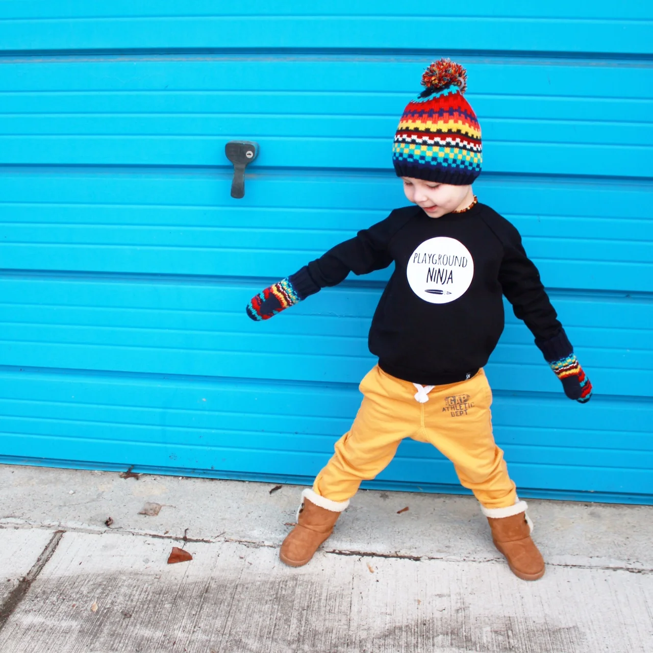 In the studio with @surfingninjasclothing!