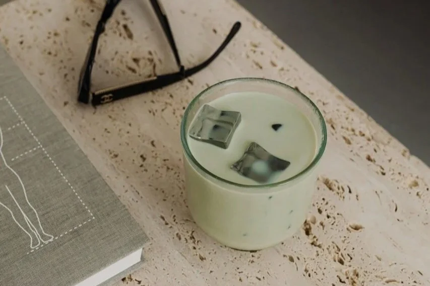 matcha-and-sunglasses-on-table