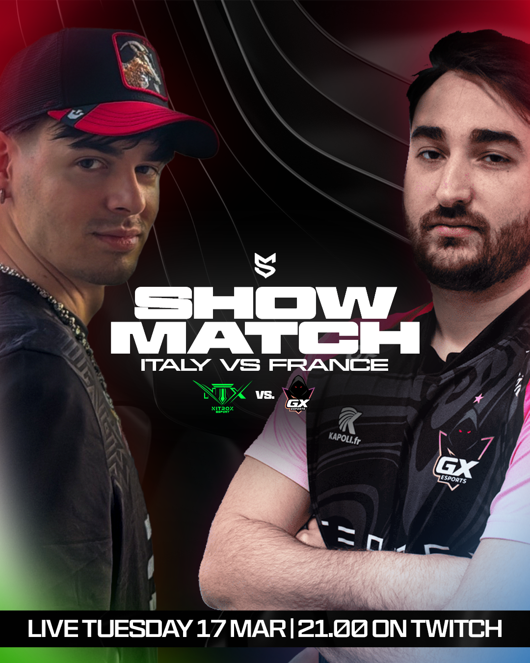 CALL OF DUTY LEAGUE : SHOWMATCH TEAM GX VS NITROX ESPORT (MULTISTREAK)