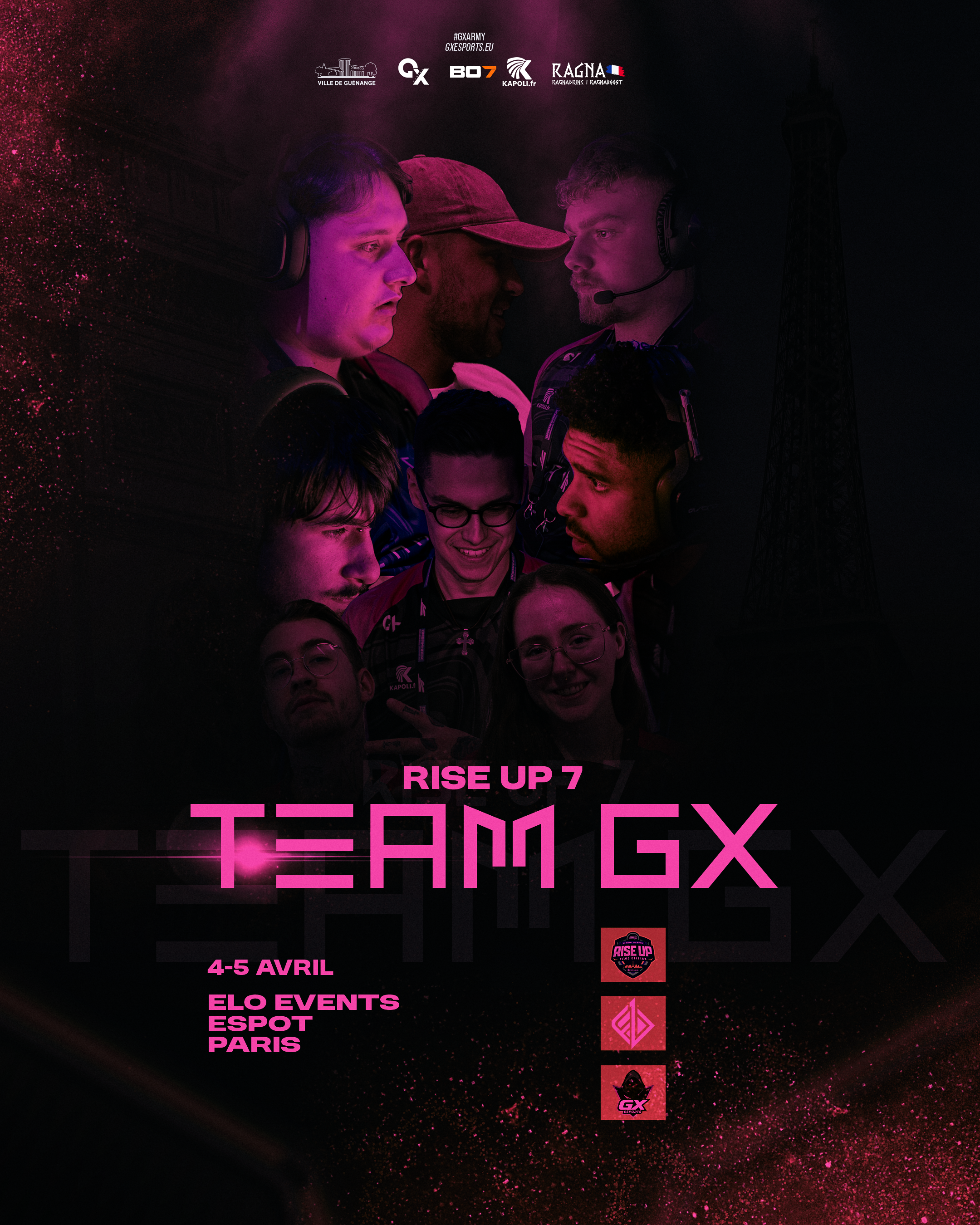 CALL OF DUTY: LAN BO7 RISE UP 7 - ESPOT (FR) - PARIS