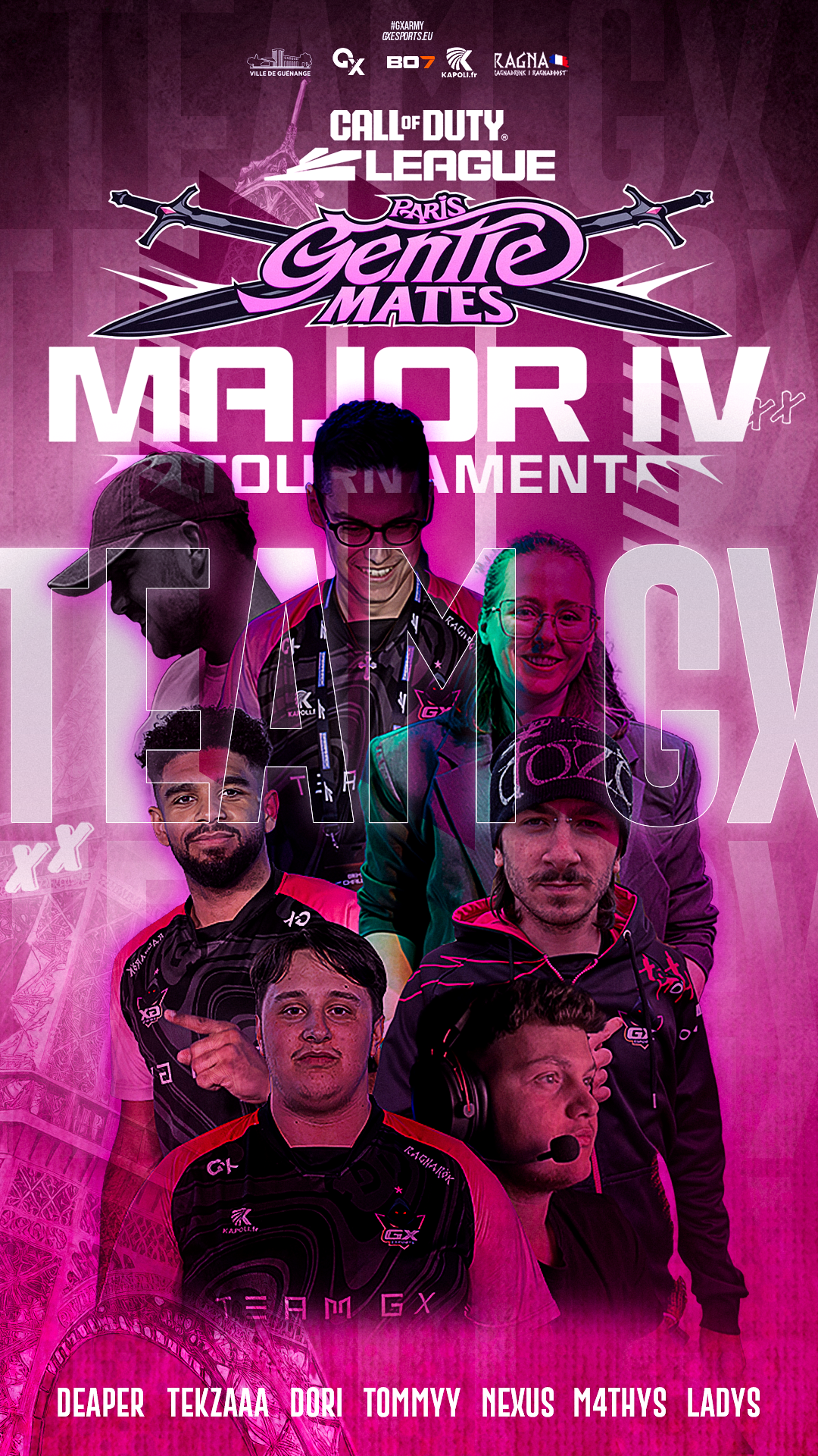 CALL OF DUTY LEAGUE : MAJOR IV CDL (FR) - PARIS BY GENTLE MATES