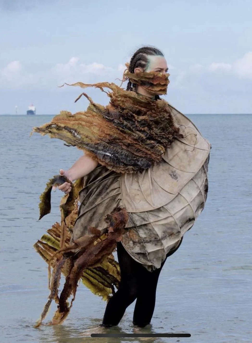 ‘iNTO THE OCEAN’ June 2020 lockdown, based upon the rise of seahorses due to the regrowth of seagrass due to fewer boats on the water causing destruction to plant life.